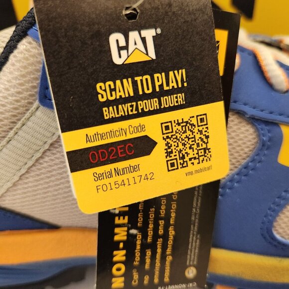 CAT "Quake CT" Comp Toe work Sneakers. Women. Size 9.5. NIB - Picture 4 of 11